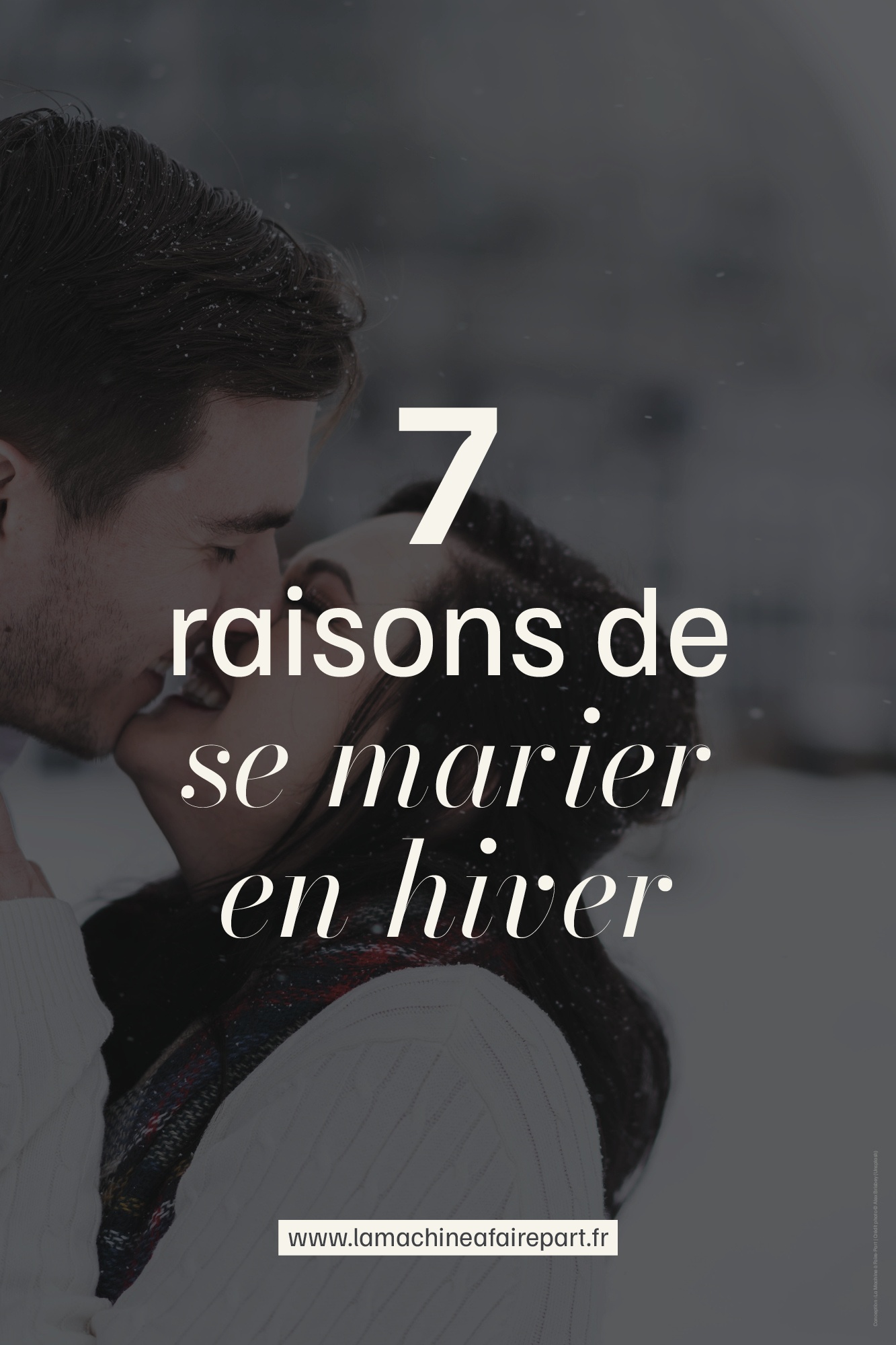 7 raisons de se marier en hiver