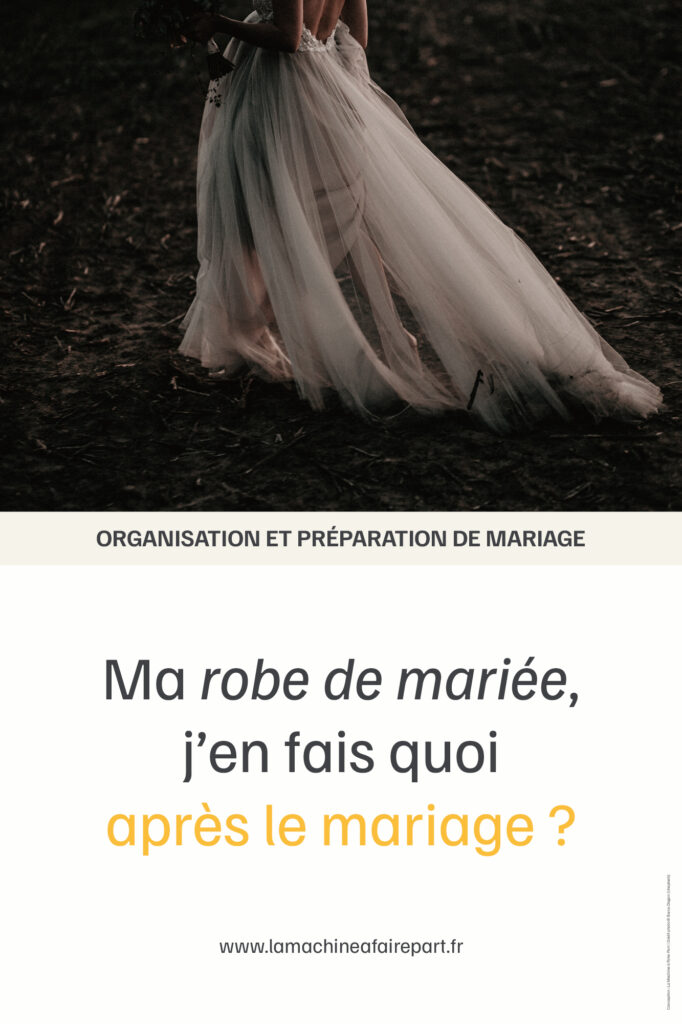 C'est déjà fini... des mois de préparation pour un seul week-end de folie  ! Sauf que voilà, on se retrouve avec une robe qu'il est difficile de remettre pour d'autres occasions. Alors, pourquoi ne pas en tirer le maximum ?